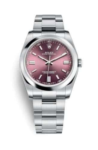 Rolex Oyster Perpetual 36 Red Grape 116000-0010 — фото часов Rolex Oyster Perpetual 36 Red Grape 116000-0010 — фото часов