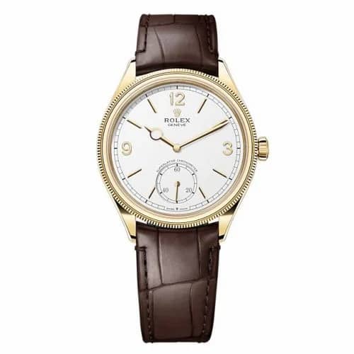 Rolex Perpetual 1908 39 Yellow Gold / White 52508-0006