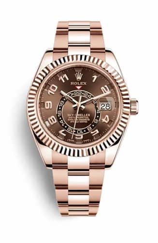 Rolex Sky-Dweller Everose / Chocolate - Arabic 326935-0003