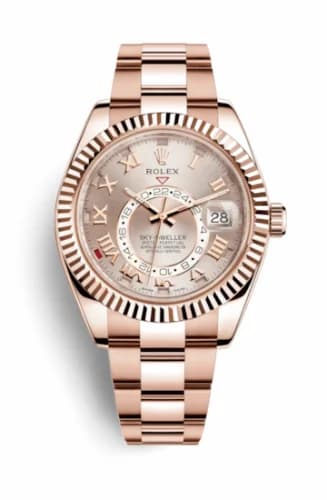Rolex Sky-Dweller Everose / Sundust 326935-0004 — фото часов Rolex Sky-Dweller Everose / Sundust 326935-0004 — фото часов