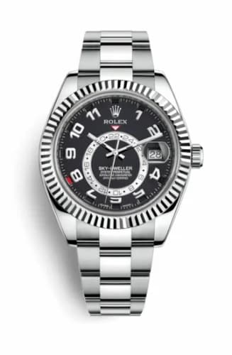 Rolex Sky-Dweller White Gold / Black 326939-0002 — фото часов Rolex Sky-Dweller White Gold / Black 326939-0002 — фото часов