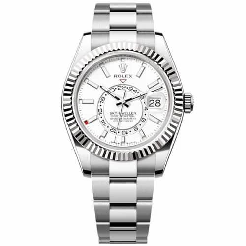 Rolex Sky-Dweller Stainless Steel - White Gold / White / Oyster 336934-0003