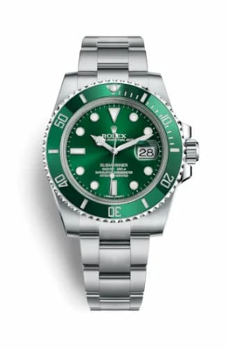 Rolex Submariner Date Stainless Steel / Green / Cerachom 116610lv-0002 — фото часов Rolex Submariner Date Stainless Steel / Green / Cerachom 116610lv-0002 — фото часов