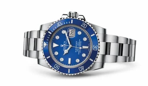 Rolex Submariner Date White Gold / Blue - Diamond 116619lb-0002 — фото часов Rolex Submariner Date White Gold / Blue - Diamond 116619lb-0002 — фото часов