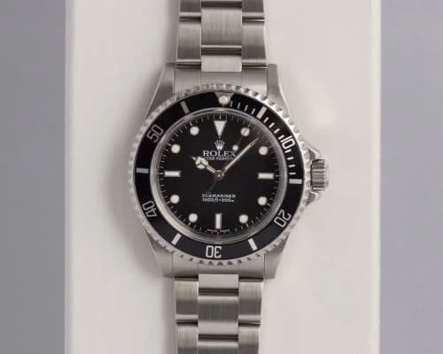 Rolex Submariner No-Date / Stainless Steel / Black 14060M-0001 — фото часов Rolex Submariner No-Date / Stainless Steel / Black 14060M-0001 — фото часов