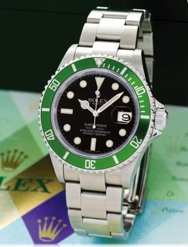 Rolex Submariner Date 16610 LV Mark 6 16610LV MK6 — фото часов Rolex Submariner Date 16610 LV Mark 6 16610LV MK6 — фото часов