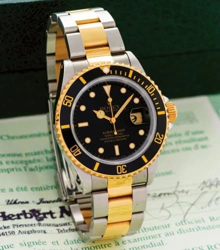 Rolex Submariner Date 16613 Black Tritium 16613 Black Tritium — фото часов Rolex Submariner Date 16613 Black Tritium 16613 Black Tritium — фото часов