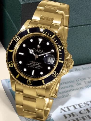 Rolex Submariner 16618 Black Tritium 16618 Tritium — фото часов Rolex Submariner 16618 Black Tritium 16618 Tritium — фото часов
