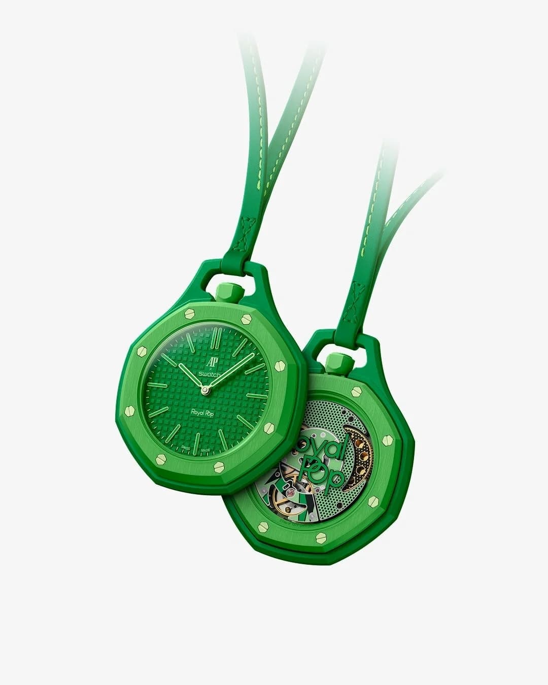 Swatch Audemars Piguet × Swatch Royal Pop Green Eight SSX03G100N
