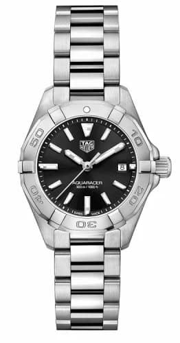 TAG Heuer Aquaracer 300M Quartz 27 Stainless Steel / Black / Bracelet WBD1410BA0741 — фото часов TAG Heuer Aquaracer 300M Quartz 27 Stainless Steel / Black / Bracelet WBD1410BA0741 — фото часов