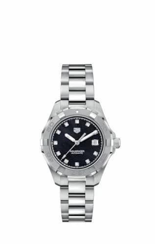 TAG Heuer Aquaracer 300M Calibre 9 Automatic 32 Stainless Steel / Black MOP - Diamond / Bracelet WBD2312.BA0740