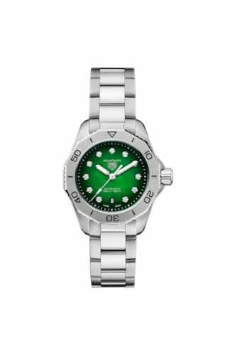 TAG Heuer Aquaracer Professional 200 Automatic 30 Stainless Steel / Green MOP WBP2415.BA0622