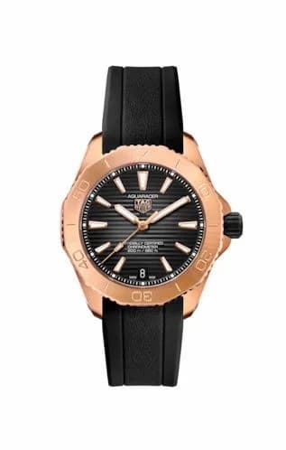 TAG Heuer Aquaracer Professional 200 40 Automatic Rose Gold - Titanium / Grey / Rubber WBP5150.FT6199
