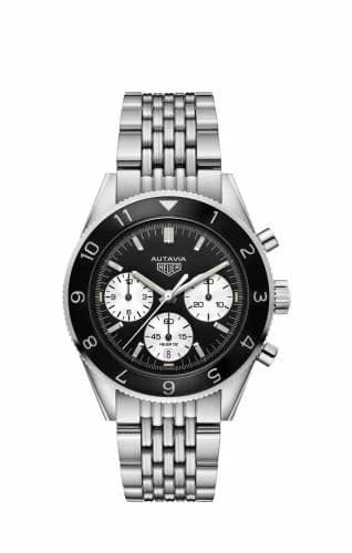 TAG Heuer Autavia Heuer 02 Stainless Steel / Inverted Panda / Bracelet CBE2110.BA0687
