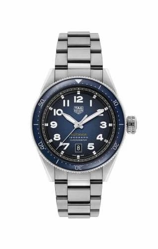 TAG Heuer Autavia Isograph Calibre 5 Stainless Steel / Blue / Bracelet WBE5112.EB0173