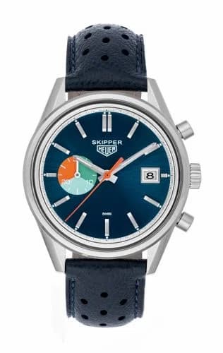 TAG Heuer Carrera Calibre 18 Stainless Steel / Blue / Skipper for Hodinkee CAR221B