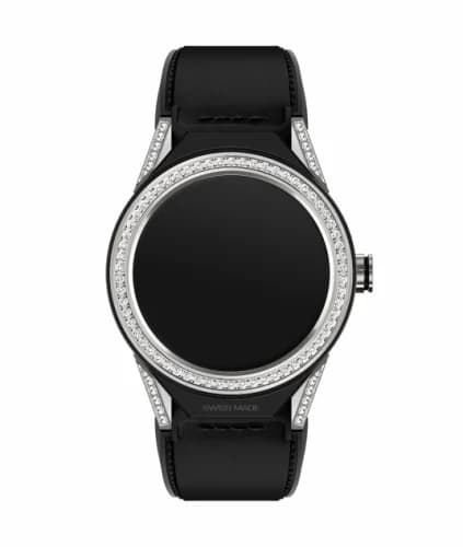 TAG Heuer Carrera Connected Modular 45 Titanium / Diamond Lugs / Diamond / Black Calf SBF8A8011.62FT6079 — фото часов TAG Heuer Carrera Connected Modular 45 Titanium / Diamond Lugs / Diamond / Black Calf SBF8A8011.62FT6079 — фото часов