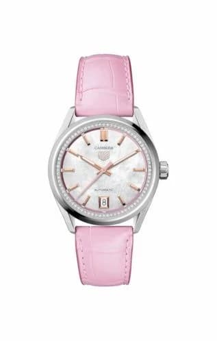TAG Heuer Carrera Date 36 Stainless Steel / MOP - Diamond WBN2315.FC8331