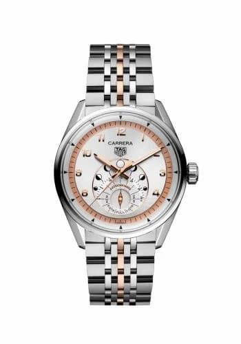 TAG Heuer Carrera Astronomer Stainless Steel - Rose Gold / Silver / Bracelet WBX2111.BD0002