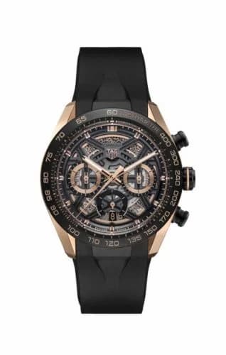TAG Heuer Carrera Chronograph Extreme Sport Rose Gold - Titanium / Black / Rubber CBU2050.FT6273