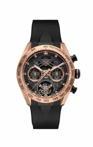 TAG Heuer Carrera Chronograph Tourbillon Extreme Sport Rose Gold - Titanium / Grey / Rubber CBU5050.FT6273