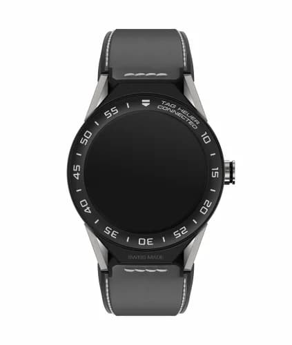 TAG Heuer Carrera Connected Modular 45 Titanium / Ceramic / Grey Calf SBF8A8001.11FT6104 — фото часов TAG Heuer Carrera Connected Modular 45 Titanium / Ceramic / Grey Calf SBF8A8001.11FT6104 — фото часов