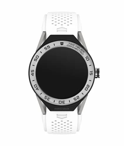 TAG Heuer Carrera Connected Modular 45 Titanium / Stainless Steel / White Rubber SBF8A8014.11FT6103