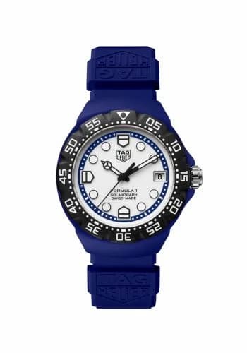 TAG Heuer Formula 1 Solargraph 38 Blue Polylight / White / Rubber WBY1162.FT8105