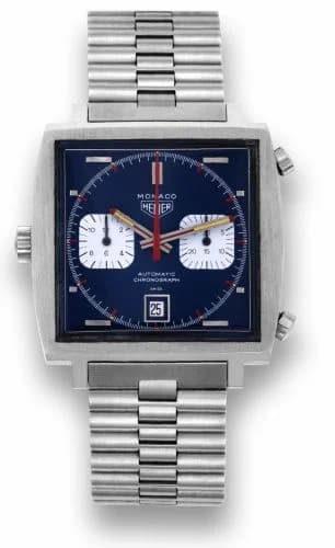 TAG Heuer Monaco Calibre 12 Blue 1133B — фото часов TAG Heuer Monaco Calibre 12 Blue 1133B — фото часов