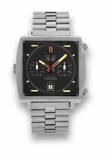 TAG Heuer Monaco Calibre 12 Grey 1133G — фото часов TAG Heuer Monaco Calibre 12 Grey 1133G — фото часов