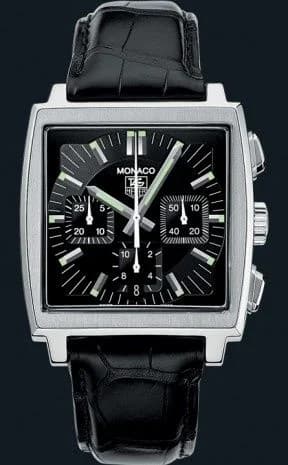 TAG Heuer Monaco Calibre 17 Stainless Steel / Black CW2111.FC6177