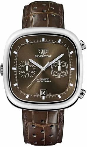 TAG Heuer Silverstone Stainless Steel / Brown / Limited Edition CAM2111.FC6259