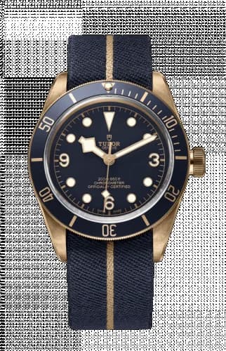 Tudor Heritage Black Bay Bronze / Bucherer Blue / Fabric 79250BB-0001