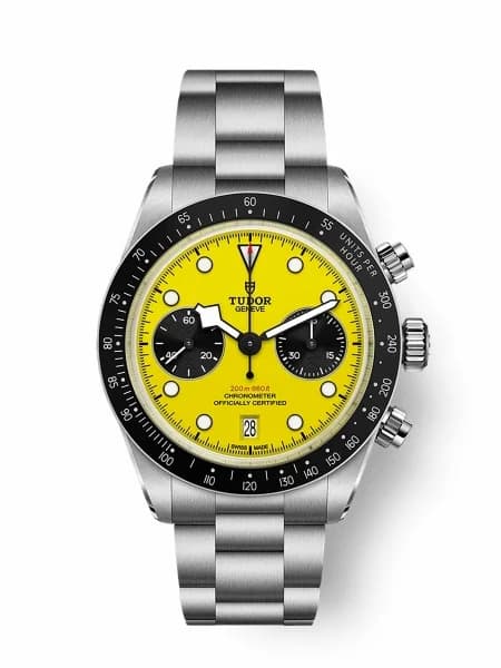 Tudor Black Bay Chrono 39 Bumblebee Stainless Steel / Yellow / Bracelet M79310N-0001 — фото часов Tudor Black Bay Chrono 39 Bumblebee Stainless Steel / Yellow / Bracelet M79310N-0001 — фото часов