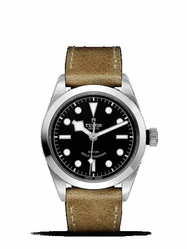 Tudor Heritage Black Bay 36 Stainless Steel / Black / Strap 79500-0002 — фото часов Tudor Heritage Black Bay 36 Stainless Steel / Black / Strap 79500-0002 — фото часов