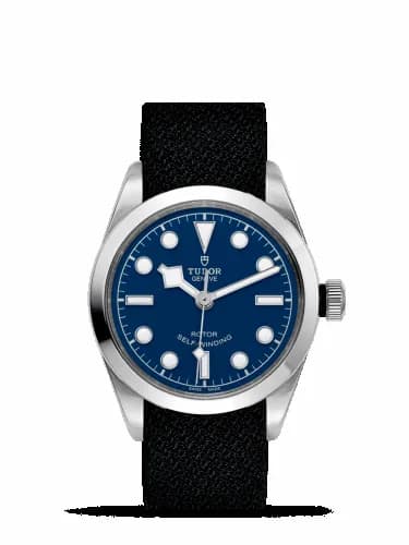 Tudor Heritage Black Bay 36 Stainless Steel / Blue / Fabric 79500-0011