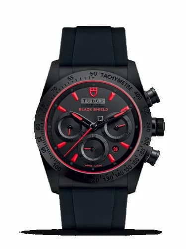 Tudor Fastrider Black Shield Ceramic / Black-Red / Rubber 42000CR-0001 — фото часов Tudor Fastrider Black Shield Ceramic / Black-Red / Rubber 42000CR-0001 — фото часов