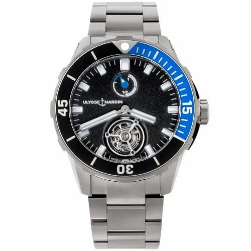 Ulysse Nardin Diver Chronometer Tourbillon Titanium / Black / Yoshida 1283-170LE-7M/92-J.1