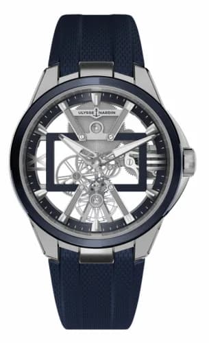 Ulysse Nardin Executive Titanium / Blue 3713-260-3/03 — фото часов Ulysse Nardin Executive Titanium / Blue 3713-260-3/03 — фото часов