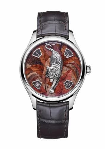 Vacheron Constantin Les Cabinotiers Majestic Tiger White Gold / Red Wood 7600C/000G-B455
