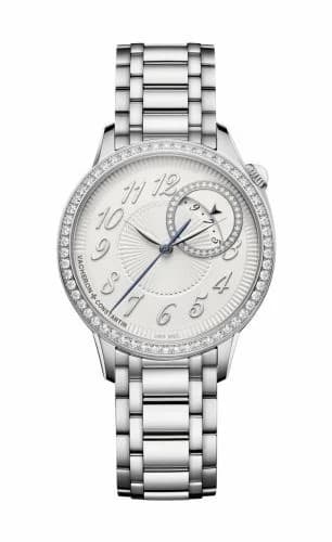 Vacheron Constantin Égérie Self-Winding 35 Stainless Steel / Diamond / Silver / Bracelet 4605F/110A-B495
