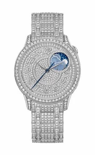 Vacheron Constantin Égérie Moonphase 37 White Gold - Diamond / Diamond / Bracelet 8016F/126G-B499