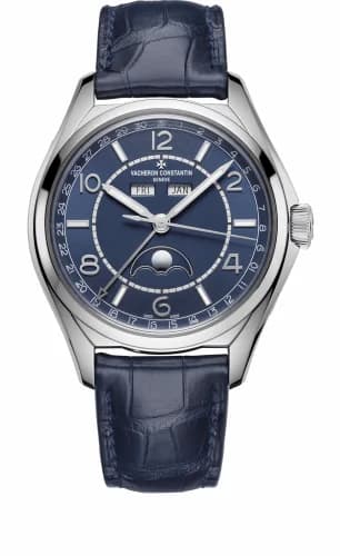Vacheron Constantin FiftySix Complete Calendar Stainless Steel / Blue 4000E/000A-B548