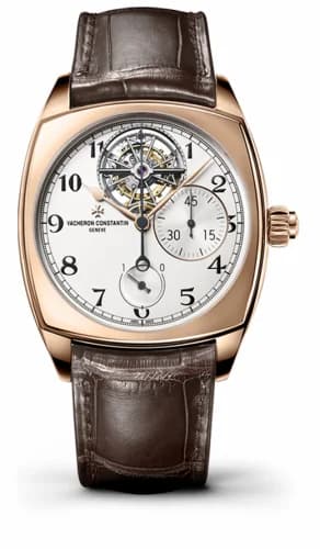 Vacheron Constantin Harmony Tourbillon Chronograph Pink Gold / Black numerals 5100S/000R-B125