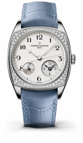 Vacheron Constantin Harmony Dual Time White Gold With Diamonds / Black Numerals 7805S/000G-B155