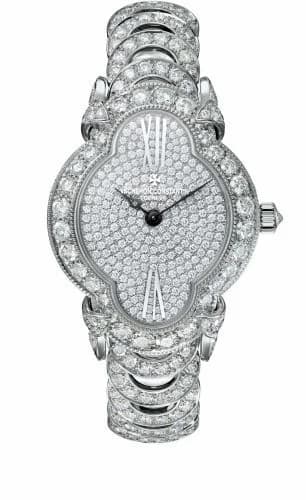Vacheron Constantin Heures Créatives Romantique White Gold - Diamond / Diamond / Bracelet 37640/F02G-B021