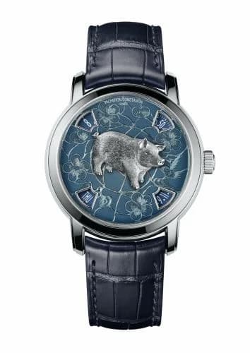Vacheron Constantin Métiers d'Art The Legend of the Chinese Zodiac Year of the Pig Platinum 86073/000P-B428 — фото часов Vacheron Constantin Métiers d'Art The Legend of the Chinese Zodiac Year of the Pig Platinum 86073/000P-B428 — фото часов