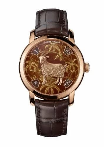 Vacheron Constantin Métiers d'Art The Legend of the Chinese Zodiac Year of the Goat Pink Gold 86073/000R-9889 — фото часов Vacheron Constantin Métiers d'Art The Legend of the Chinese Zodiac Year of the Goat Pink Gold 86073/000R-9889 — фото часов