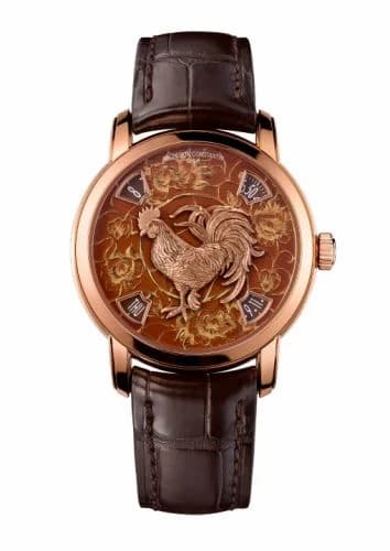 Vacheron Constantin Métiers d'Art The Legend of the Chinese Zodiac Year of the Rooster Pink Gold 86073/000R-B153 — фото часов Vacheron Constantin Métiers d'Art The Legend of the Chinese Zodiac Year of the Rooster Pink Gold 86073/000R-B153 — фото часов