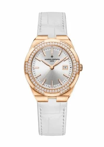 Vacheron Constantin Overseas Quartz Pink Gold / Diamond / Silver 1205V/000R-B592